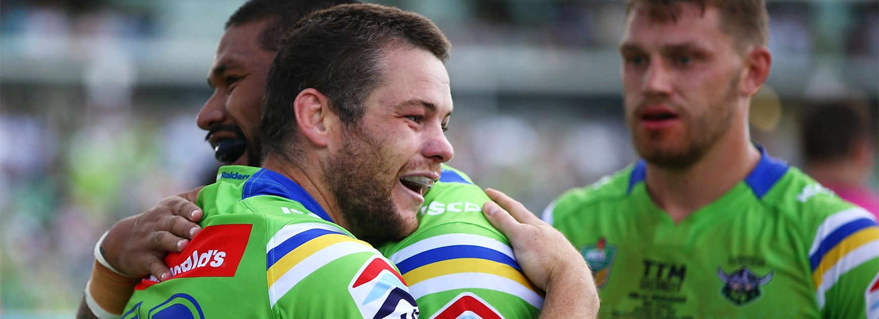 Shaun Fensom capped a typically busy performance with the final try in Canberra's Round 1 win over Penrith.