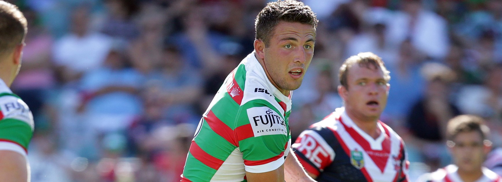 Sam Burgess on his NRL return against the Roosters in Round 1.