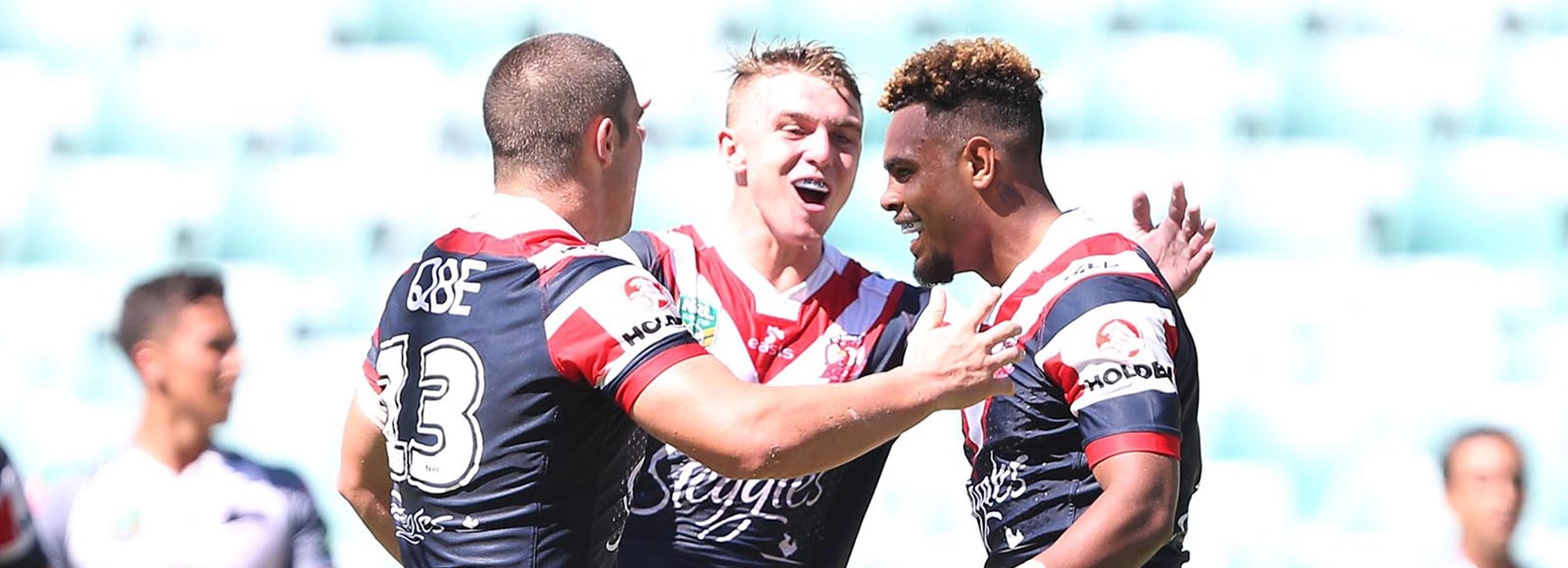 The Roosters easily won in Round 1 and look like a team to beat.
