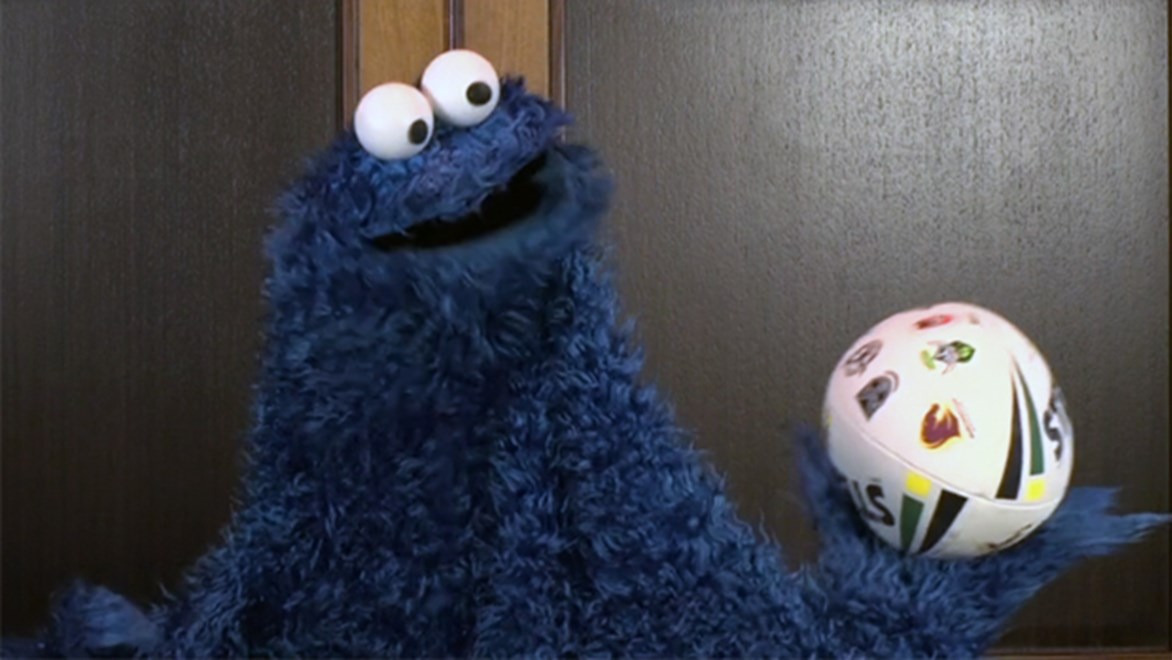 Cookie Monster answers all the tough questions on League Nation Live.
