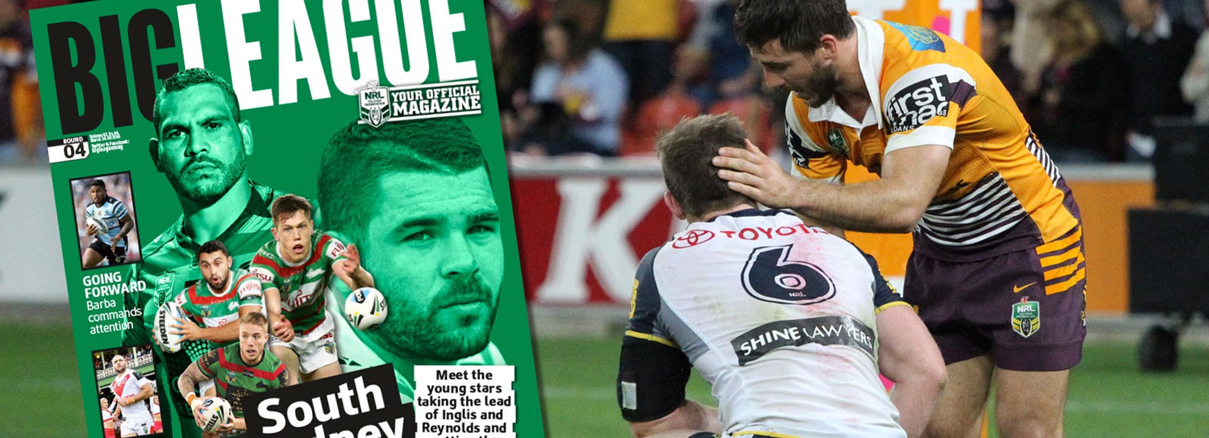 Brent Tate says the Broncos and Cowboys are two of the NRL's best coached teams in this week's Big League magazine.