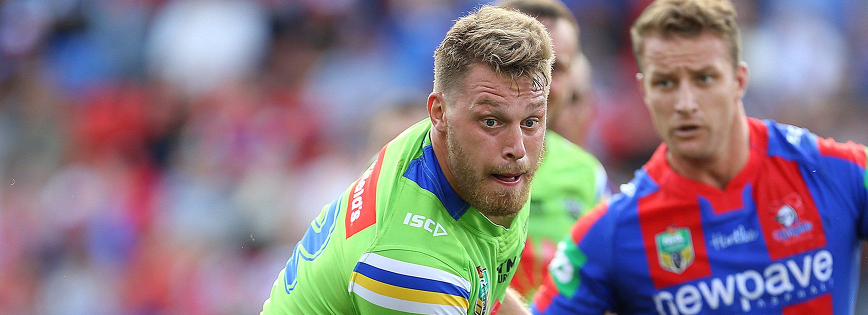 Elliott Whitehead has made an immediate impact since joining Canberra.