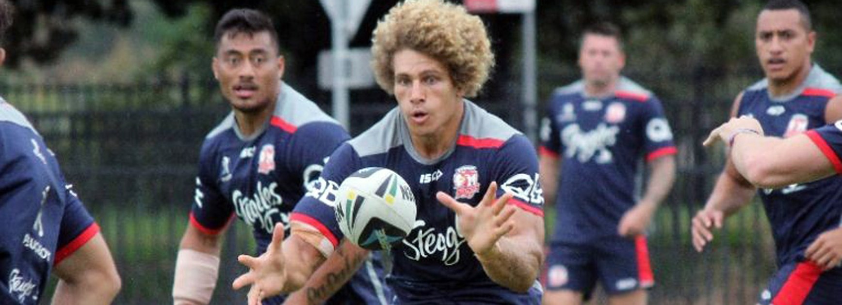 Roosters forward Eloni Vunakece made his NRL debut in Round 4.