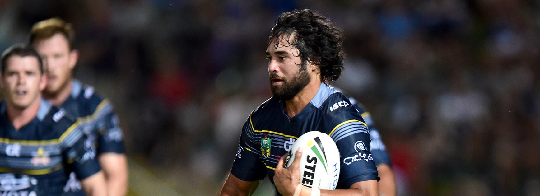 North Queensland's Javid Bowen was impressive on debut against the Dragons in Round 5 of the Telstra Premiership.
