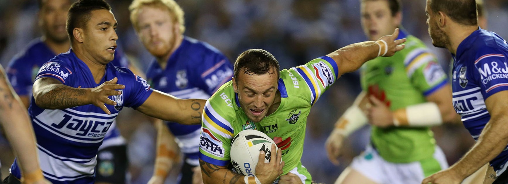Josh Hodgson was at his attacking best against the Bulldogs in Round 5.