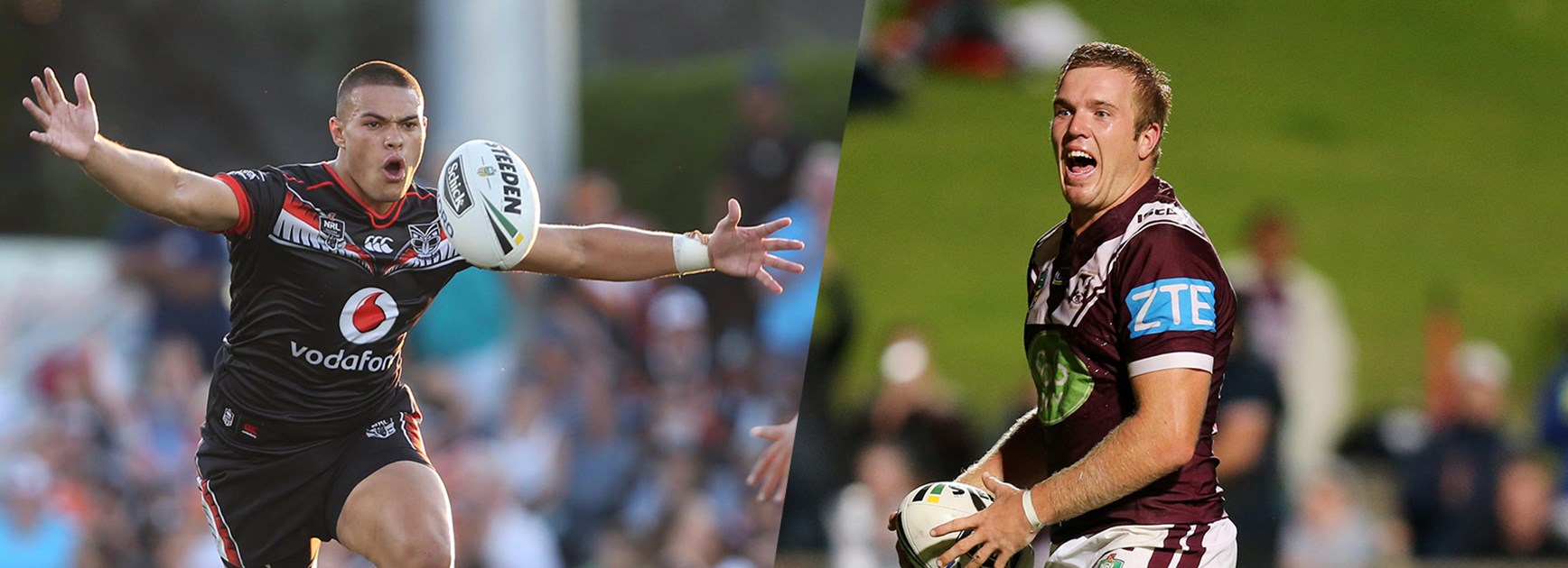 Tui Lolohea has been in great form while Jake Trbojevic returns for Manly.