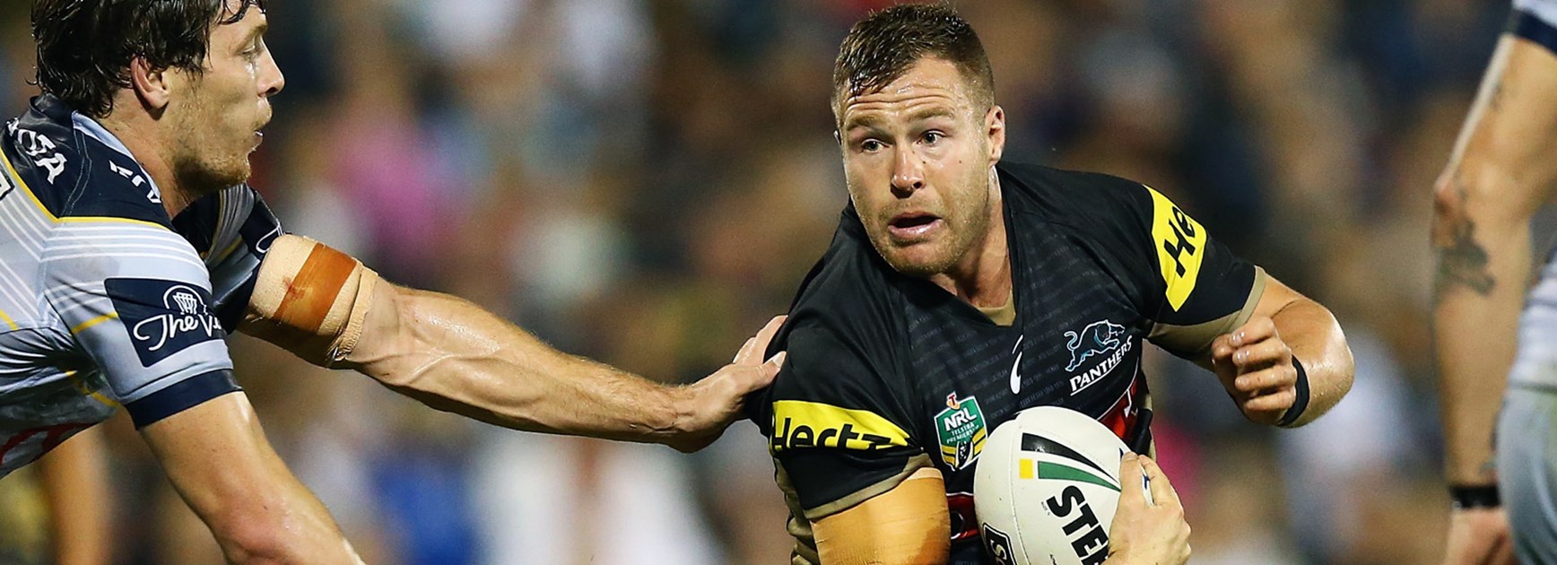 Trent Merrin scored a try against the Cowboys in Round 6.
