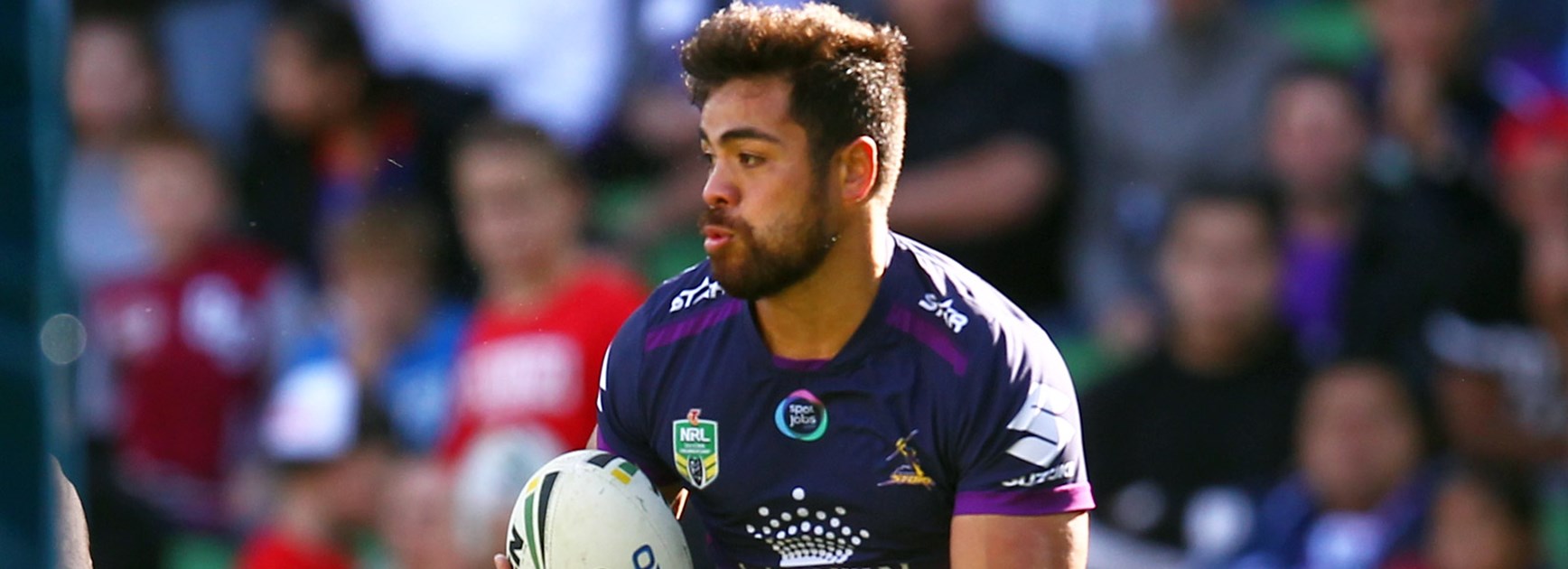 Storm winger Young Tonumaipea has enjoyed a consistent start to 2016.