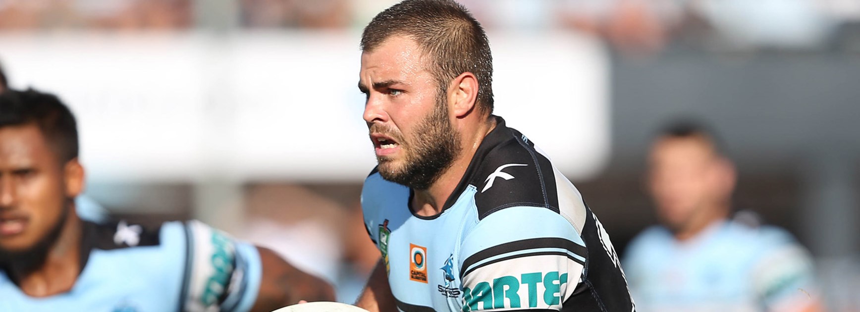 Sharks forward Wade Graham was strong against the Titans in Round 6.