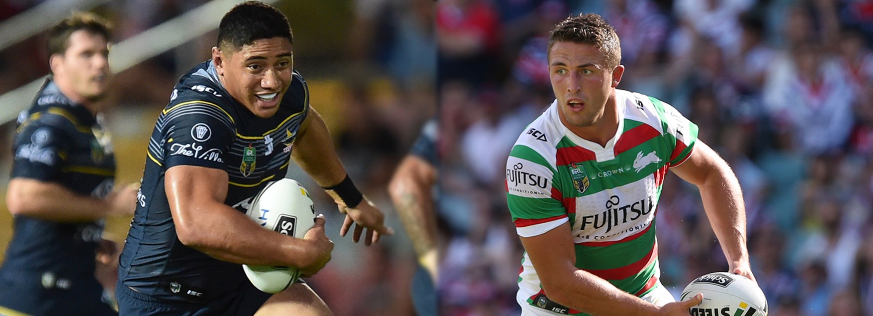 Who will win the battle of the forwards when Jason Taumalolo locks horns with Sam Burgess.