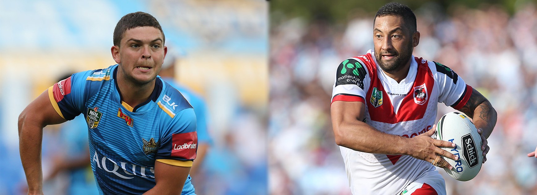 Can Ashley Taylor guide his team to victory, or will Benji Marshall ignite the Dragons faltering attack?