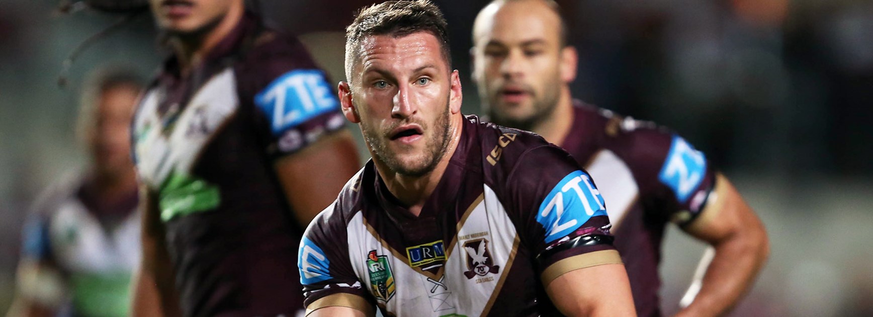 Manly utility Lewis Brown started at hooker in Round 7.