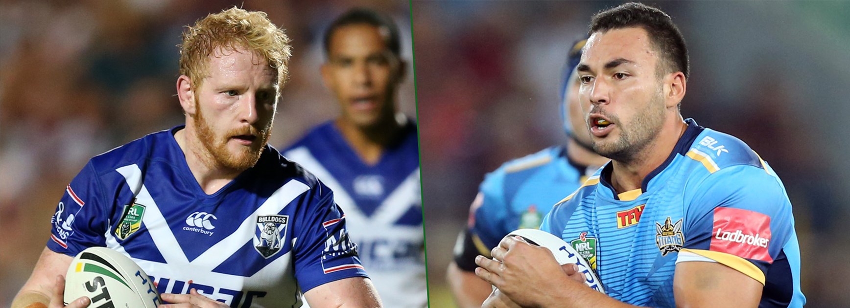 In-form props James Graham and Ryan James.