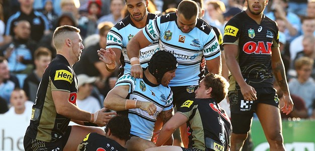 Sharks edge Panthers in thriller