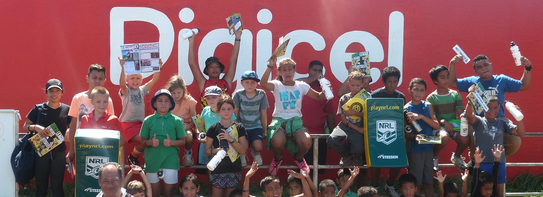 The NRL Pacific Outreach Program has conducted its first free school clinics in the Kingdom of Tonga.