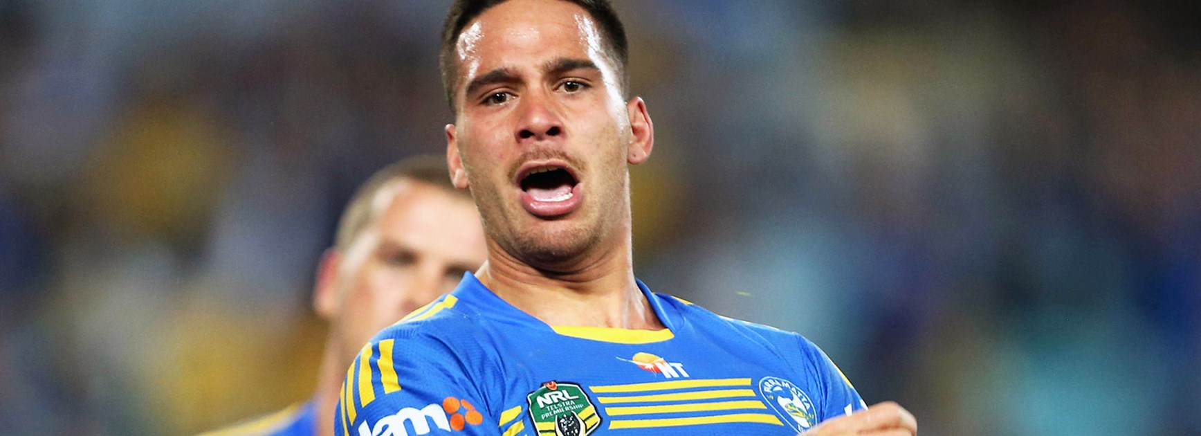 Eels playmaker Corey Norman scored a try against the Bulldogs in Round 9.