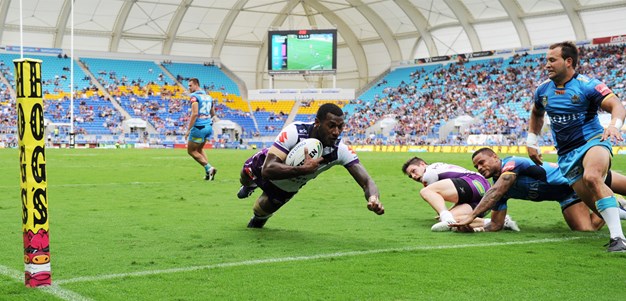 Storm monster Titans in seven-try slaughter