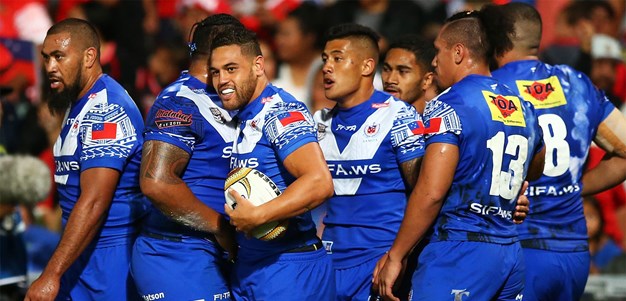 Samoa holds on in pulsating Pacific Test