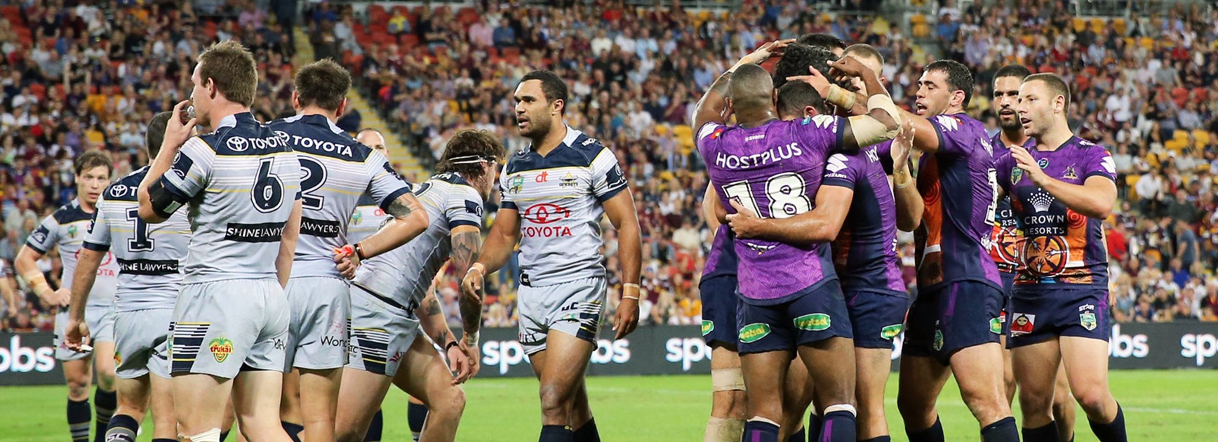 Contrasting emotions as the Storm got the better of the Cowboys in Round 10.