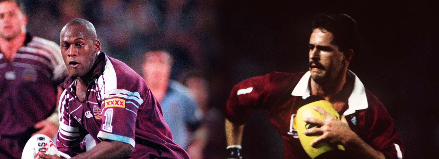 Wendell Sailor and Gary Belcher know what it is like to make an Origin debut.