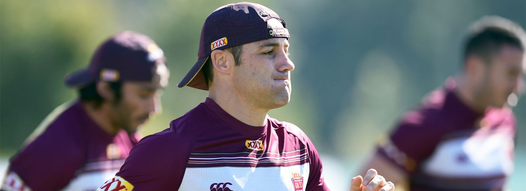 Queensland halfback Cooper Cronk is in doubt for State of Origin I with an ankle injury.