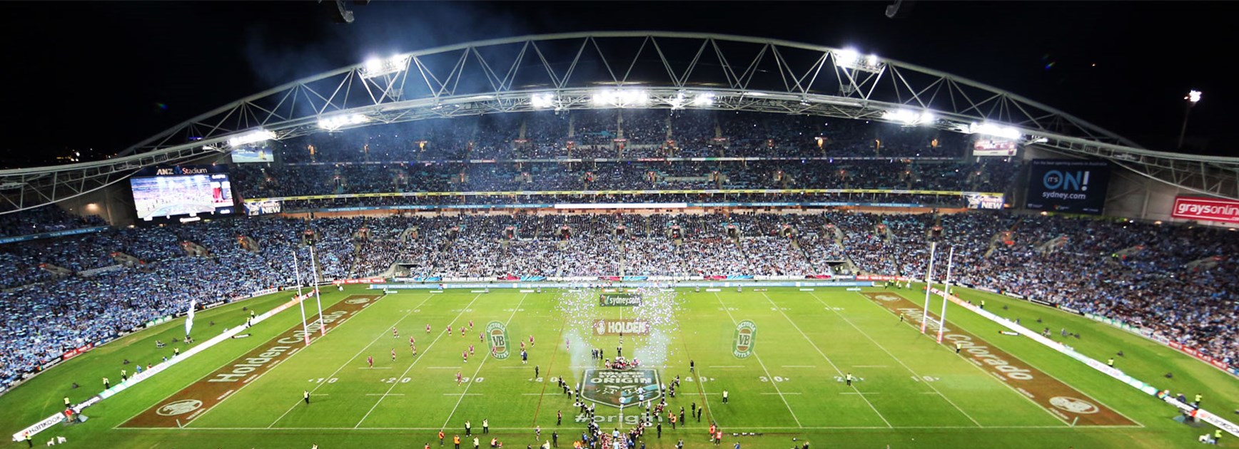 The NSW Blues will host State of Origin I at ANZ Stadium.