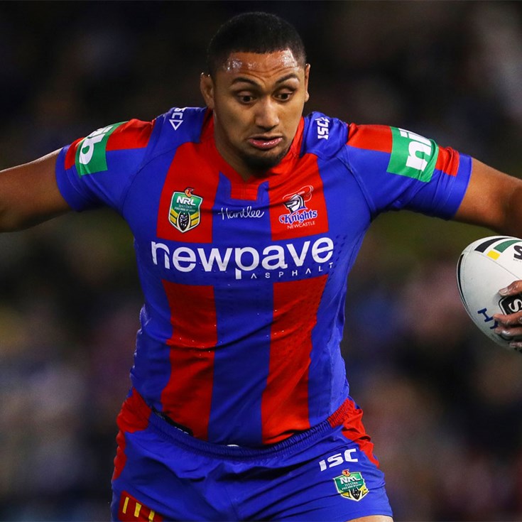 Knights statement: Pauli Pauli in car crash