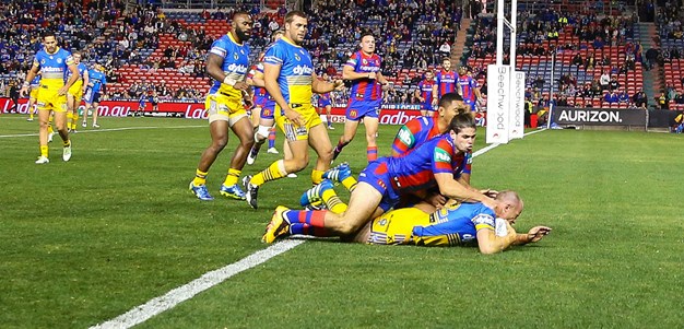 Foran injured as Eels hold off Knights