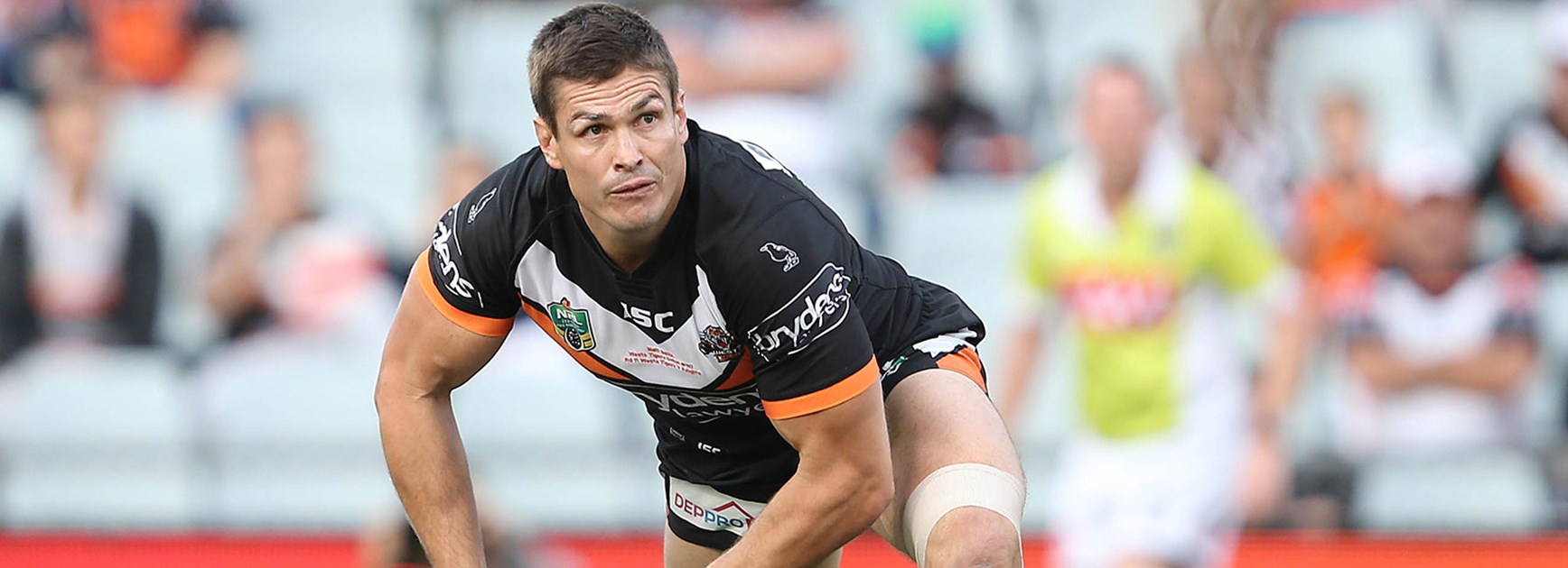Matt Ballin had an unfortunate debut for the Wests Tigers.