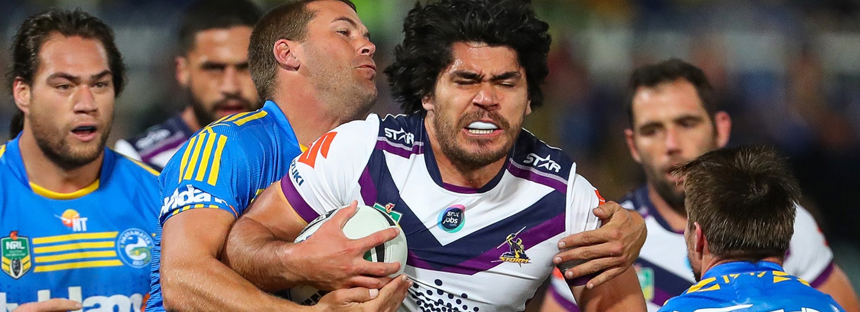 Tohu Harris was moved from centre to the back row before kick-off.