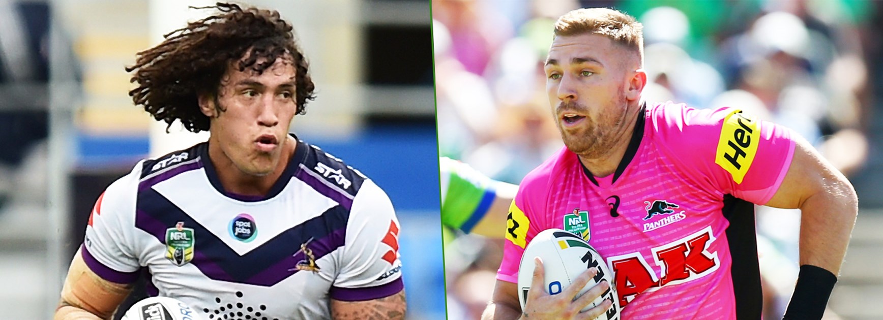 Second-row stars Kevin Proctor and Bryce Cartwright.