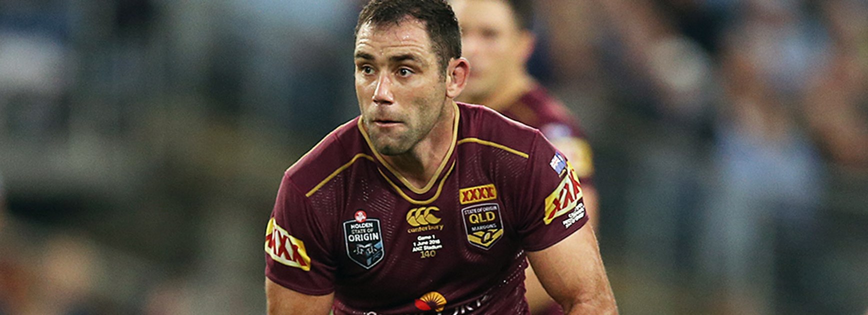 Queensland captain Cameron Smith in his 37th appearance for the Maroons.