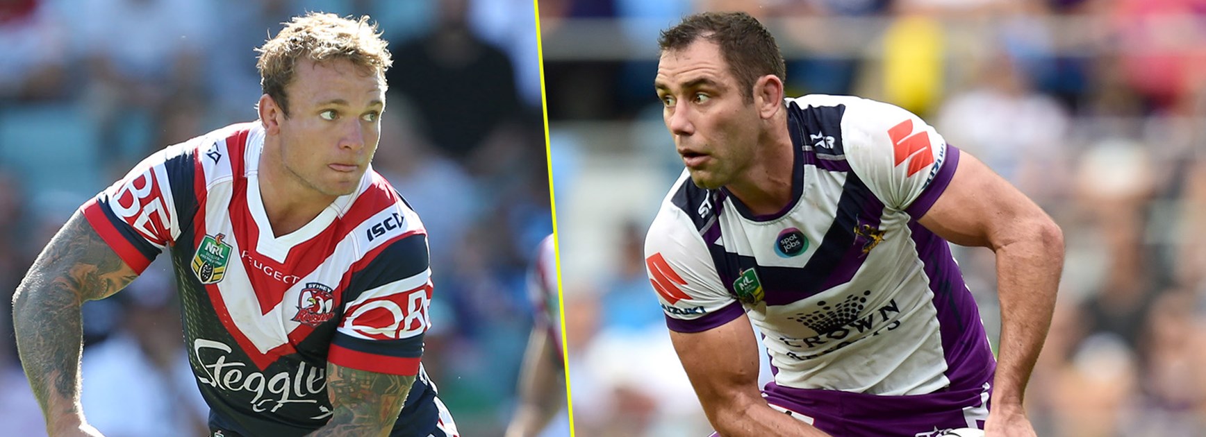 Jake Friend will go head-to-head with Cam Smith when the Roosters host the Storm.