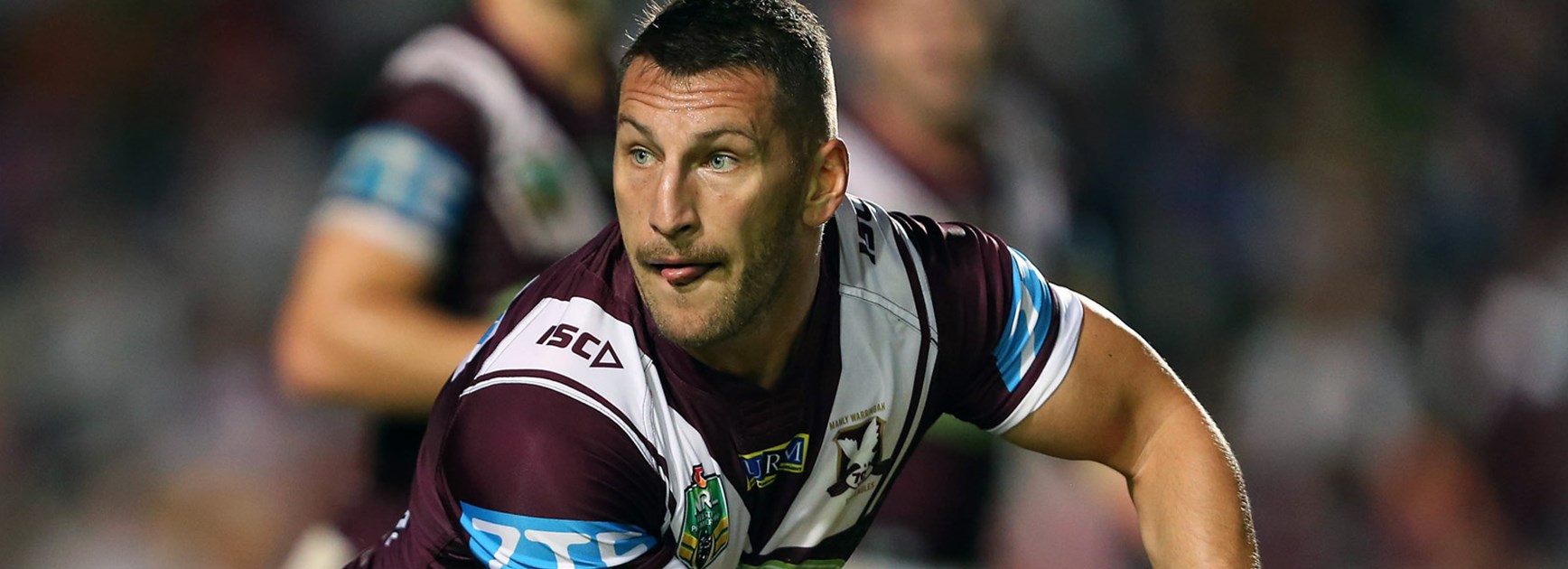 Manly utility Lewis Brown faces former club the Panthers for the first time in Round 14.