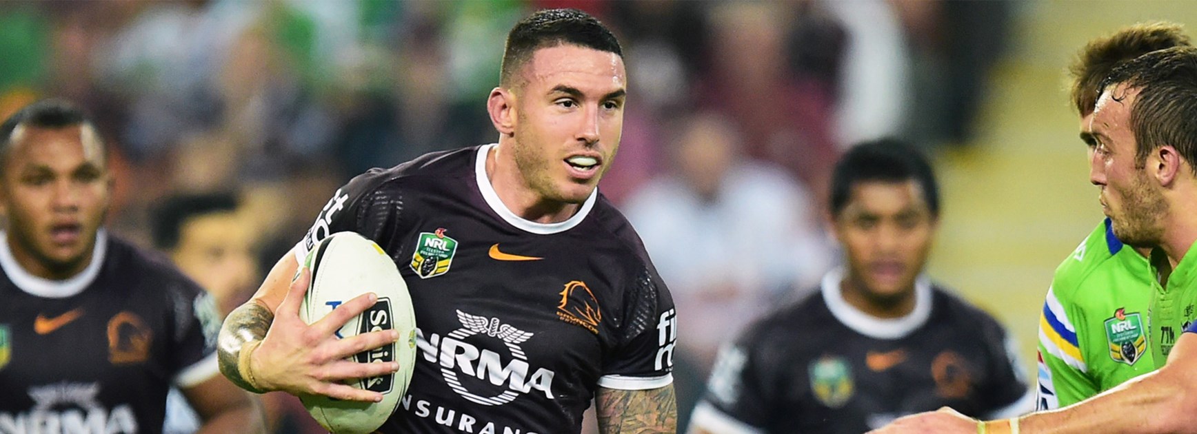 Darius Boyd scored a hat-trick in Brisbane's win over Canberra on Thursday.