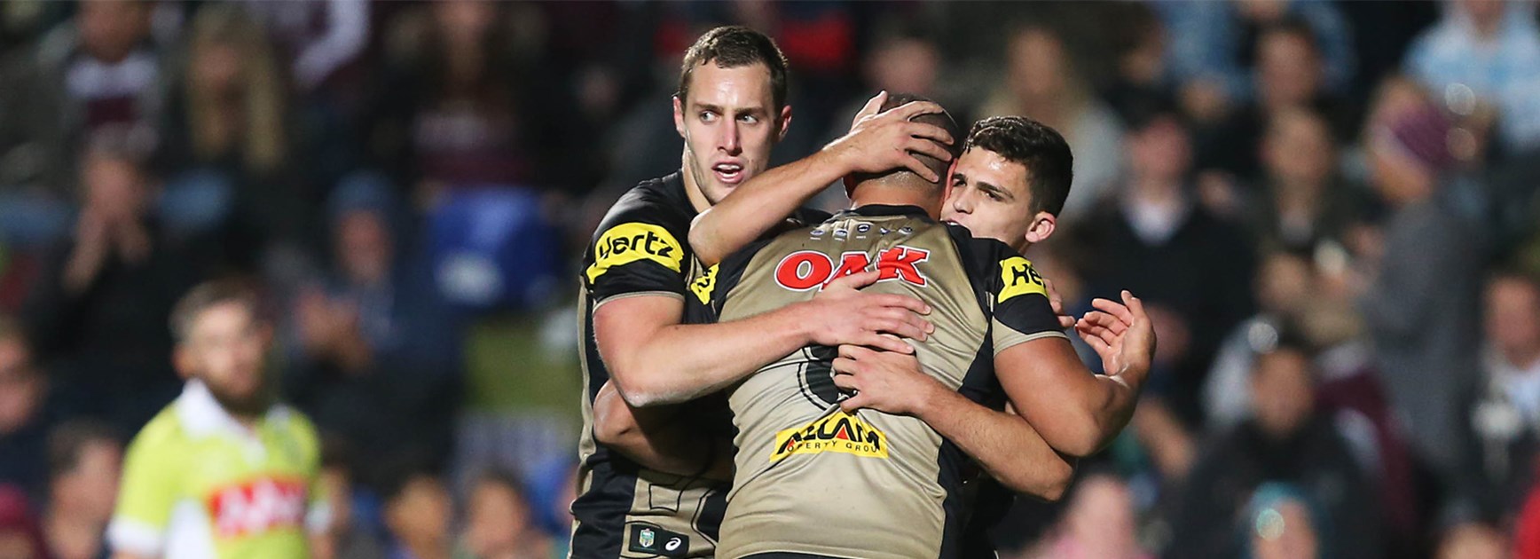 The Penrith Panthers pulled off a stunning second-half comeback to beat Manly on Sunday.