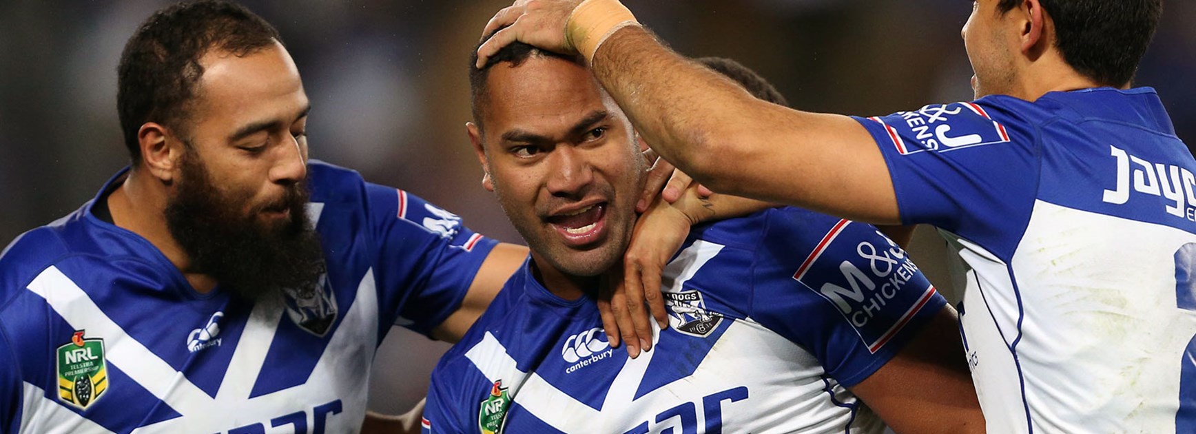 Tony Williams scored a try as the Bulldogs downed the Broncos in Round 16.