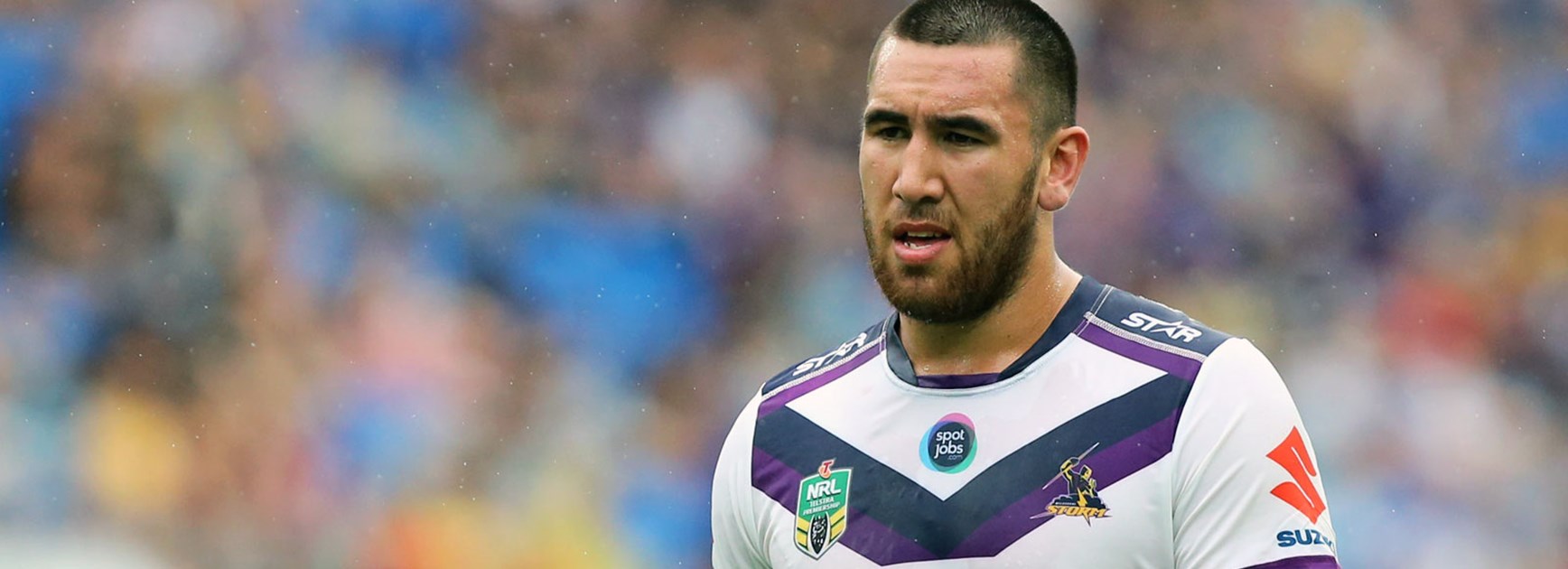 Storm prop Nelson Asofa-Solomona has been ruled out for up to two months with a knee injury.