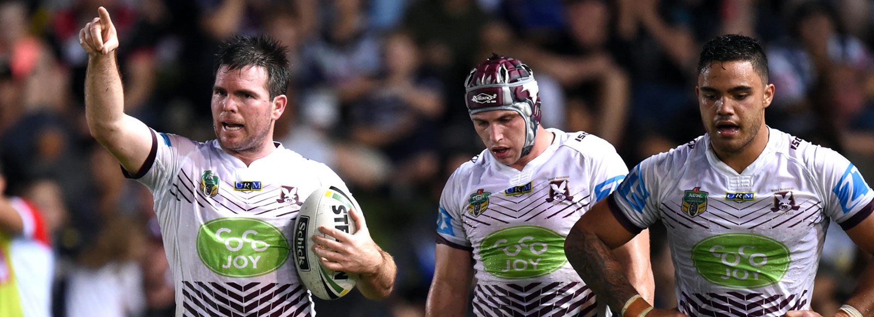 Manly captain Jamie Lyon returned in Round 16.
