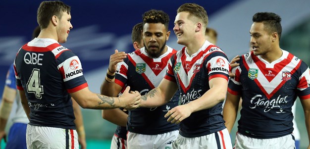 First-half blitz helps NYC Roosters down Bulldogs