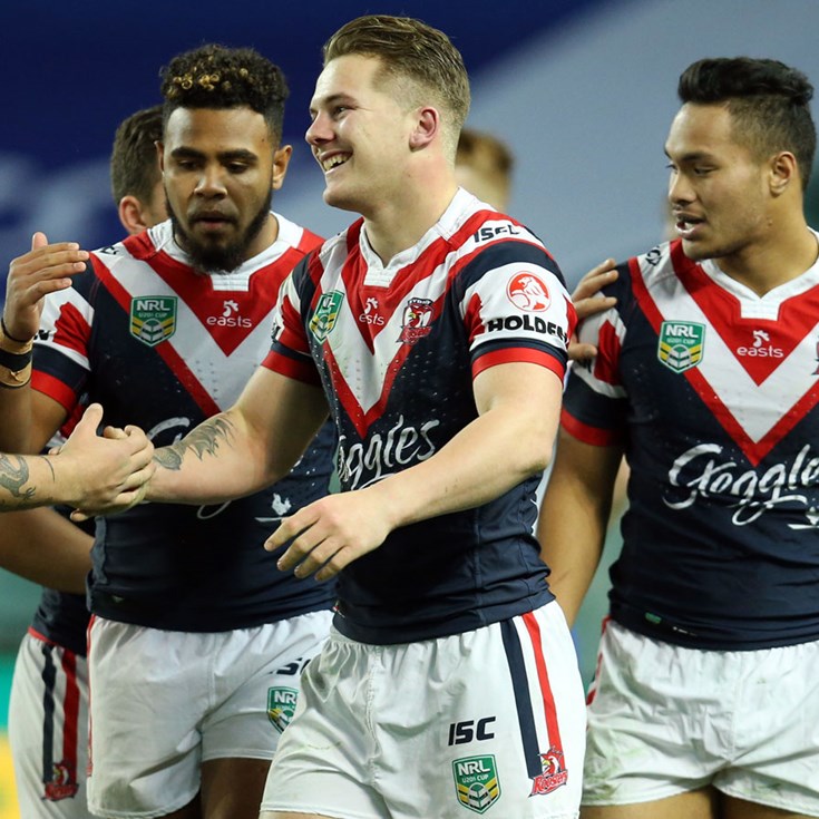 First-half blitz helps NYC Roosters down Bulldogs
