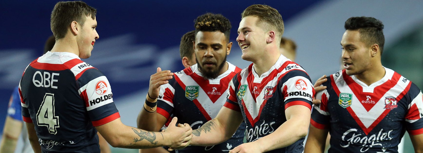 The NYC Roosters recorded a 34-20 win over the Bulldogs on Thursday night.