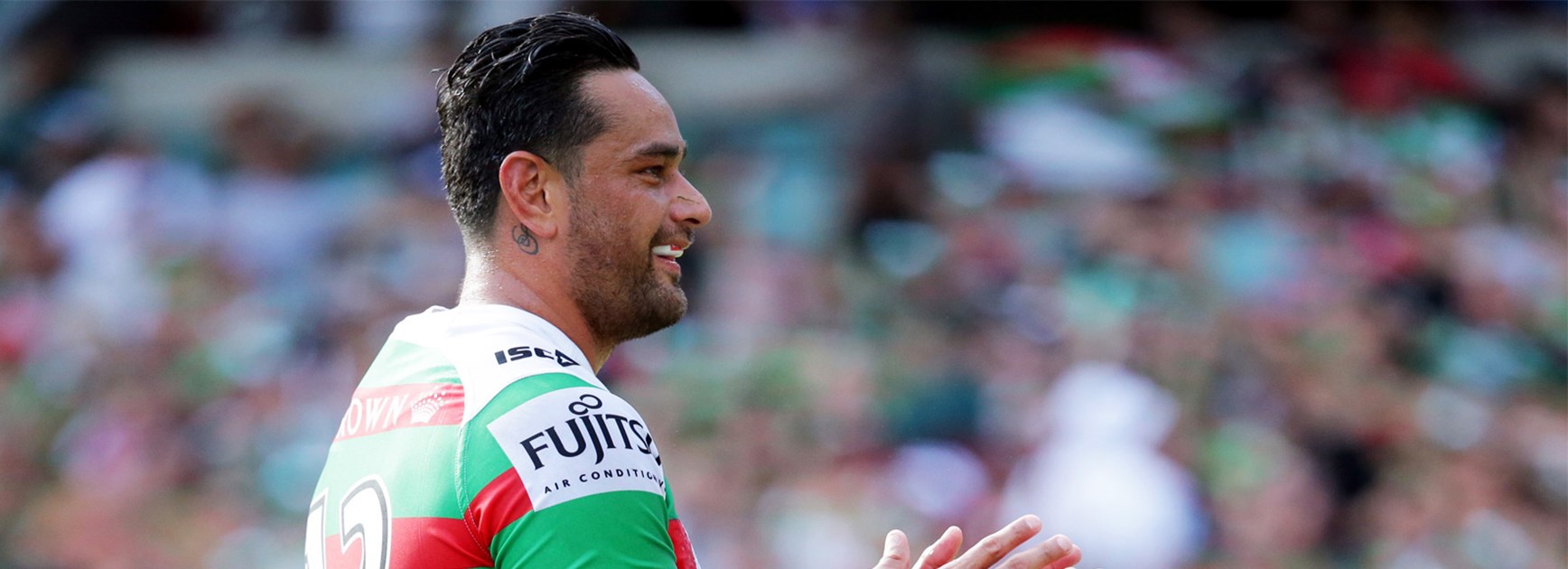 John Sutton brings up his 250th NRL game for the Rabbitohs this weekend.