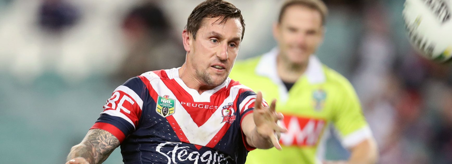 Roosters halfback Mitchell Pearce made a successful return from injury in Round 17.