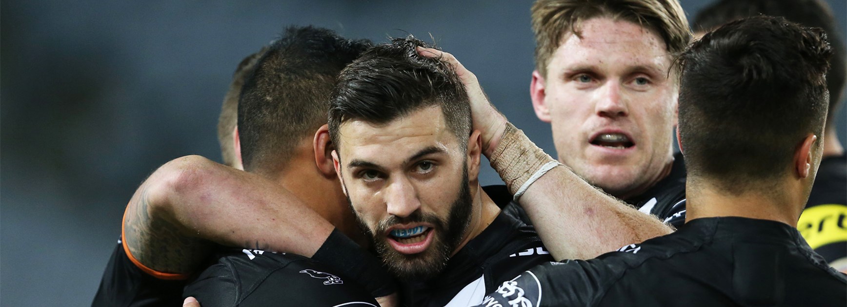 NSW hopeful James Tedesco created two tries for the Tigers against Matt Moylan's Panthers on Saturday.