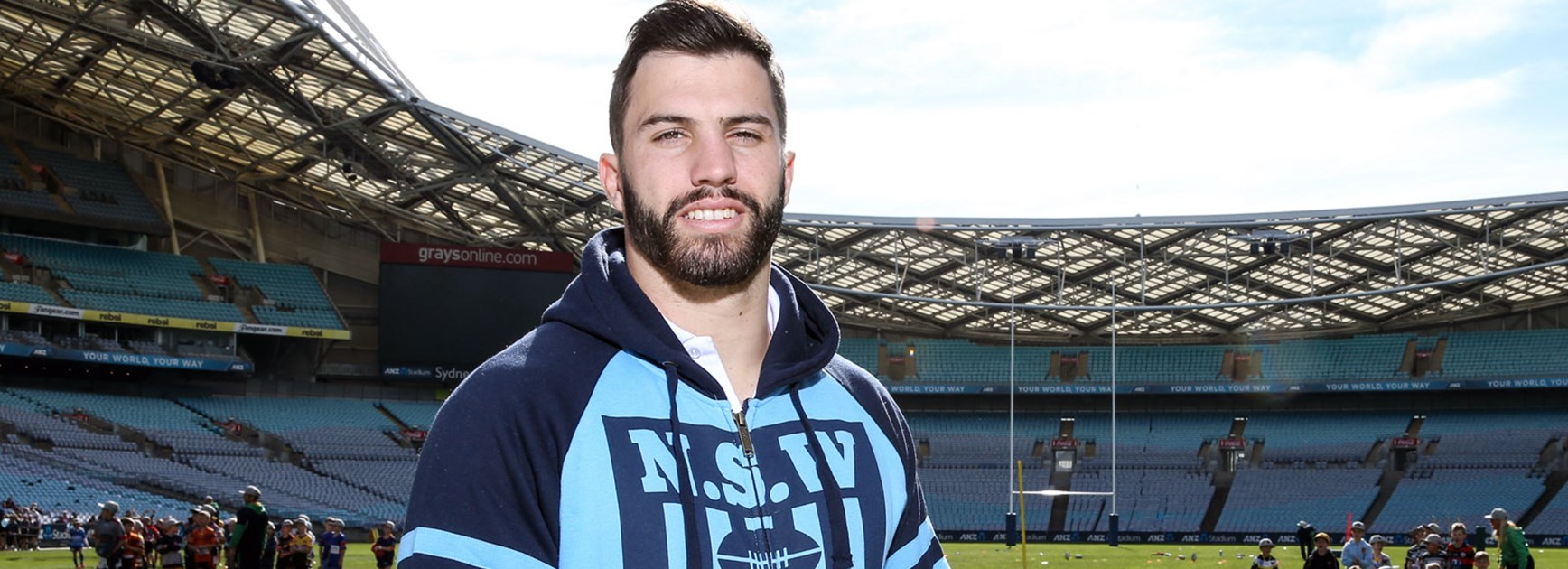 Fullback James Tedesco was selected for NSW in Game Three of the 2016 Origin series.