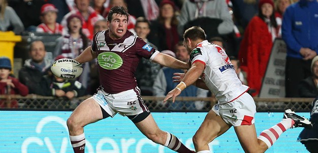 Manly belt hapless Dragons