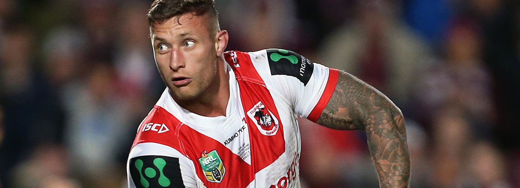 Dragons forward Tariq Sims will face former coach Neil Henry as the Titans head south in Round 19.