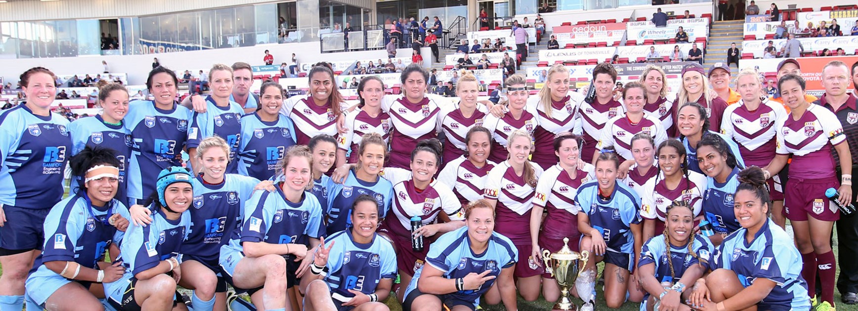 Queensland captain Steph Hancock is determined not to let NSW get their hands on the Nellie Dohery Cup.