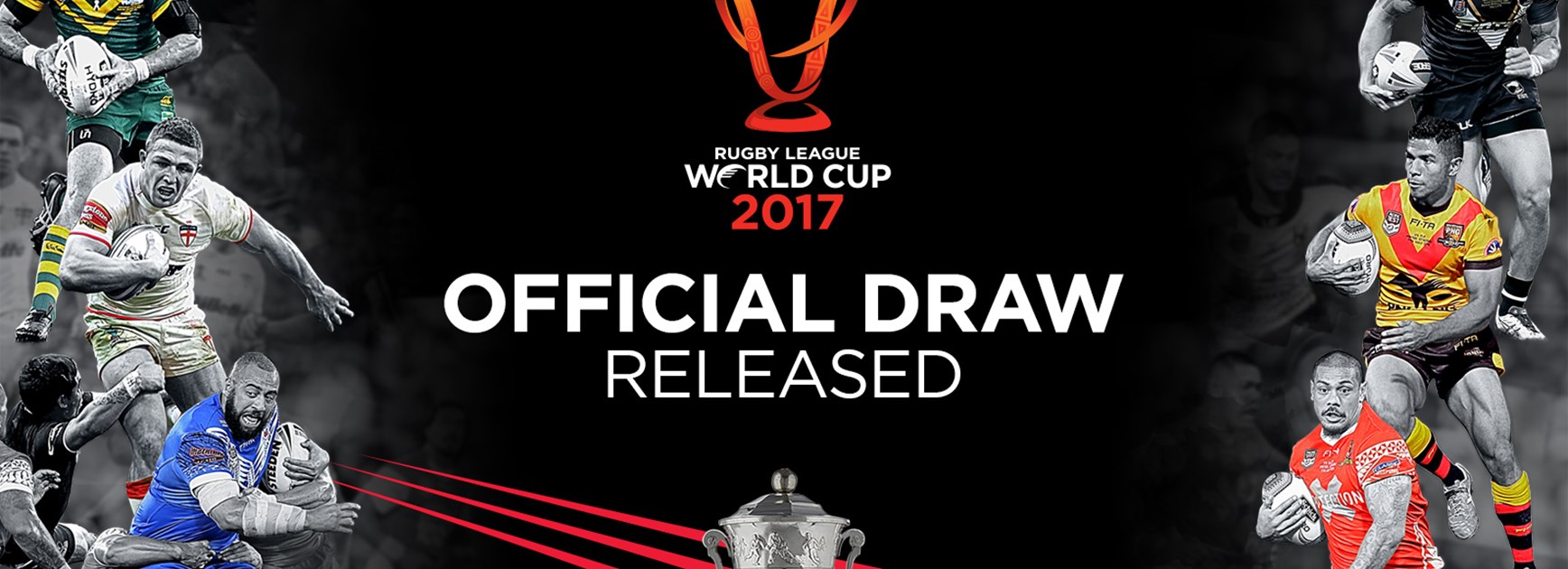 The 2017 Rugby League World Cup draw has been released.